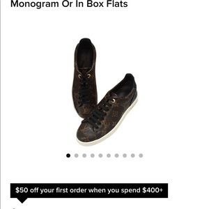 Louis Vuitton Frontrow Monogram sneakers